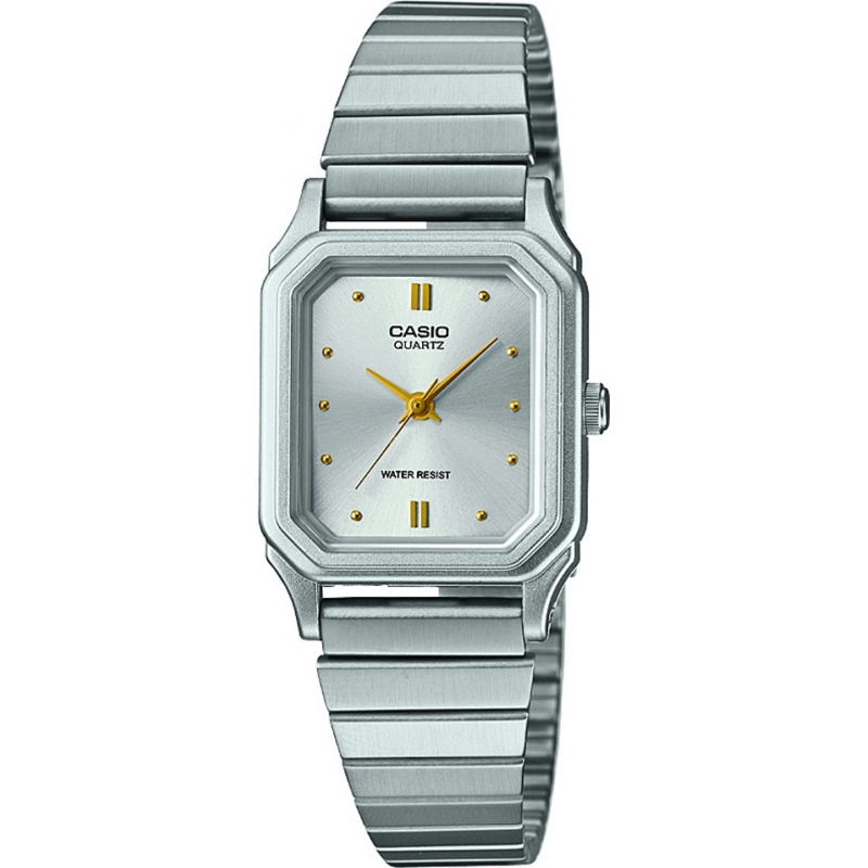 Casio LQ-400D-7AEF Reloj de pulsera de acero plateado para mujer